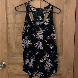 Floral Print Tank Top